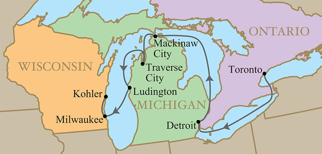 great lakes golf cruise